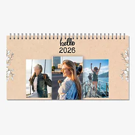 Kalendoriaus šablonas "Labas"