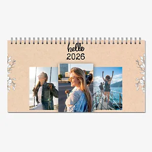 Kalendoriaus šablonas "Labas"