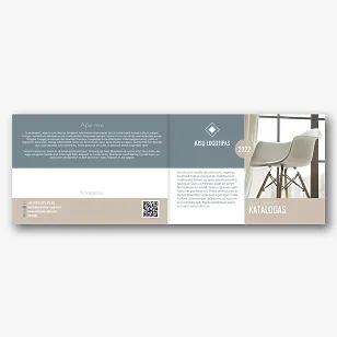 Interjero katalogo šablonas