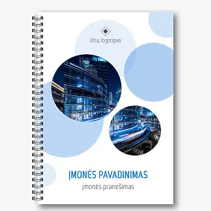 Nekilnojamojo turto įmonės Notepad Šablonas