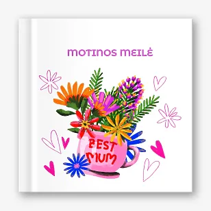 Fotoknygos "mamos meilė"šablonas