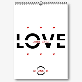 Kalendoriaus šablonas "mūsų šeima"