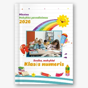 Mokyklos Nuotraukų Knygos Šablonas