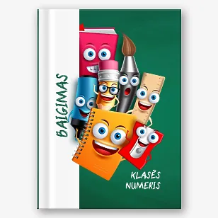 Fotoknygos išleistuvių šablonas jaunesniajai mokyklai