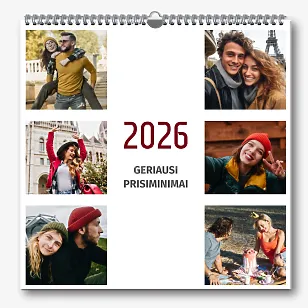 Kalendoriaus šablonas įsimylėjėliams