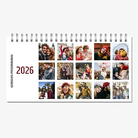 Kalendoriaus šablonas įsimylėjėliams