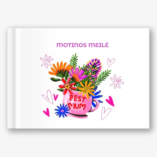 Fotoknygos "mamos meilė"šablonas