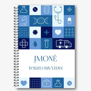 Medikų bloknoto šablonas