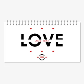 Kalendoriaus šablonas "mūsų šeima"