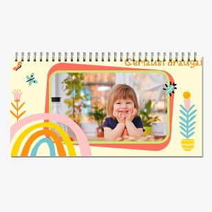 Vaikų kalendoriaus šablonas