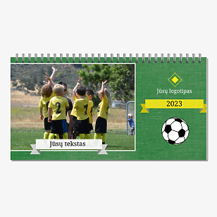 Futbolo Mokyklos Kalendoriaus Šablonas
